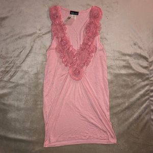 ✨✨MAKE OFFER✨✨Pink Floral Shirt